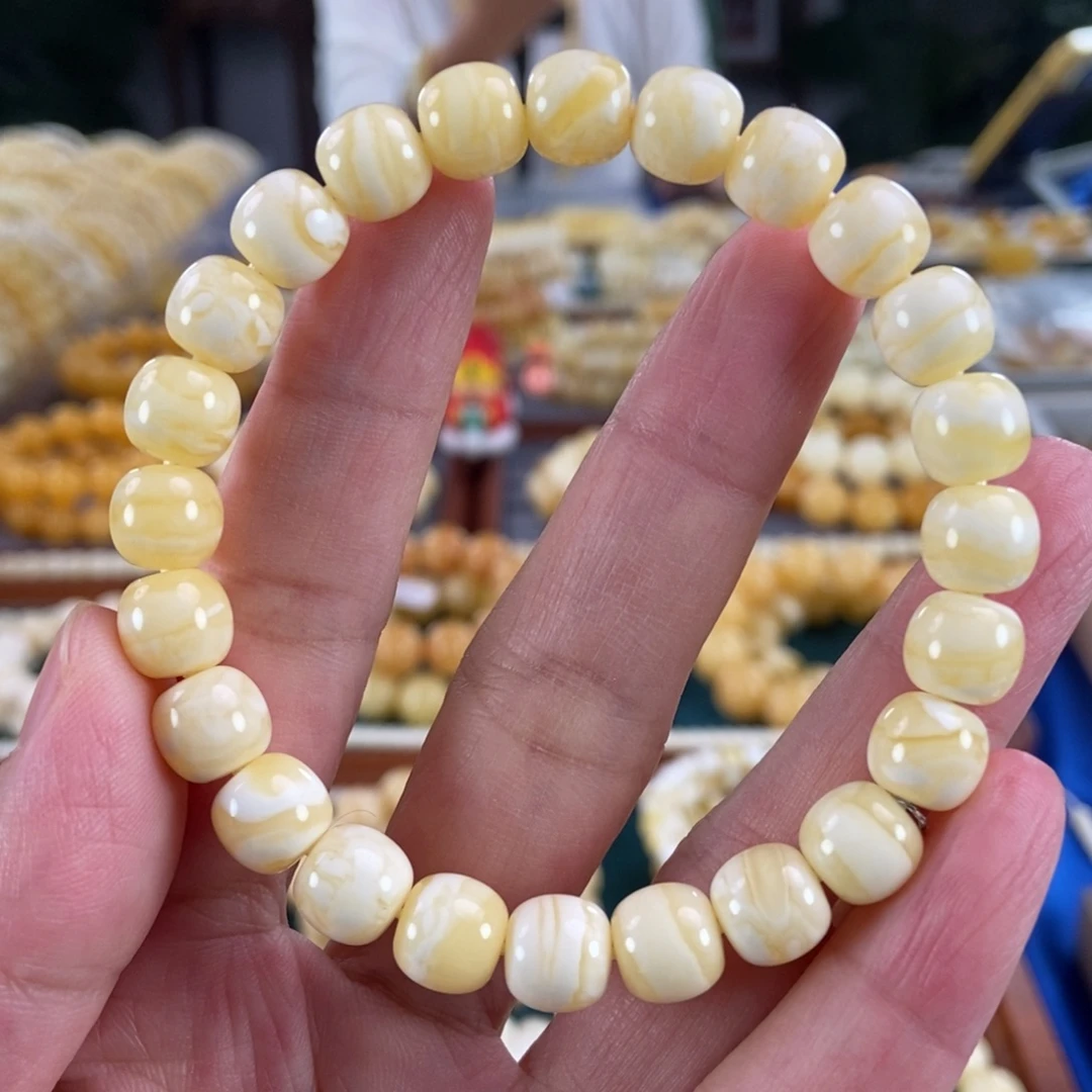 琥珀未镶嵌珠宝奇石9虎皮老型同料10:65