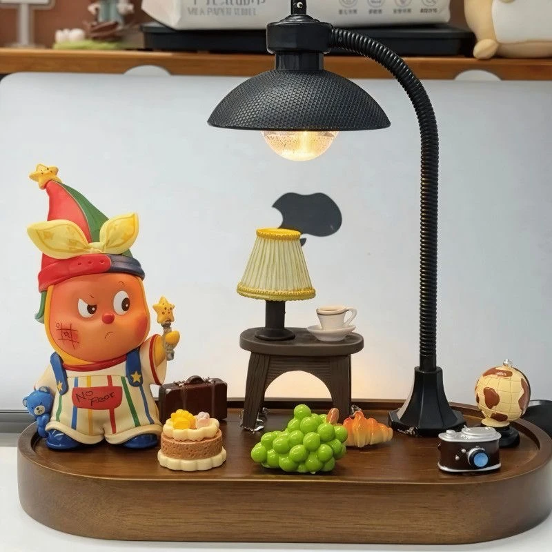 星星人系列diy复古台灯摆件手办场景装饰可爱卡通道具配件材料包