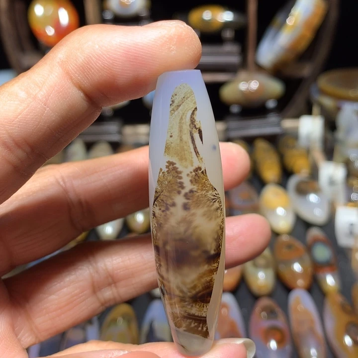 玛瑙/玉髓颈饰未镶嵌用****在