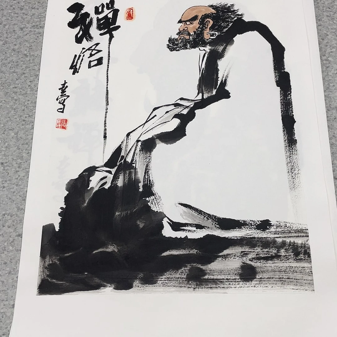 国画1.4平尺国画作品