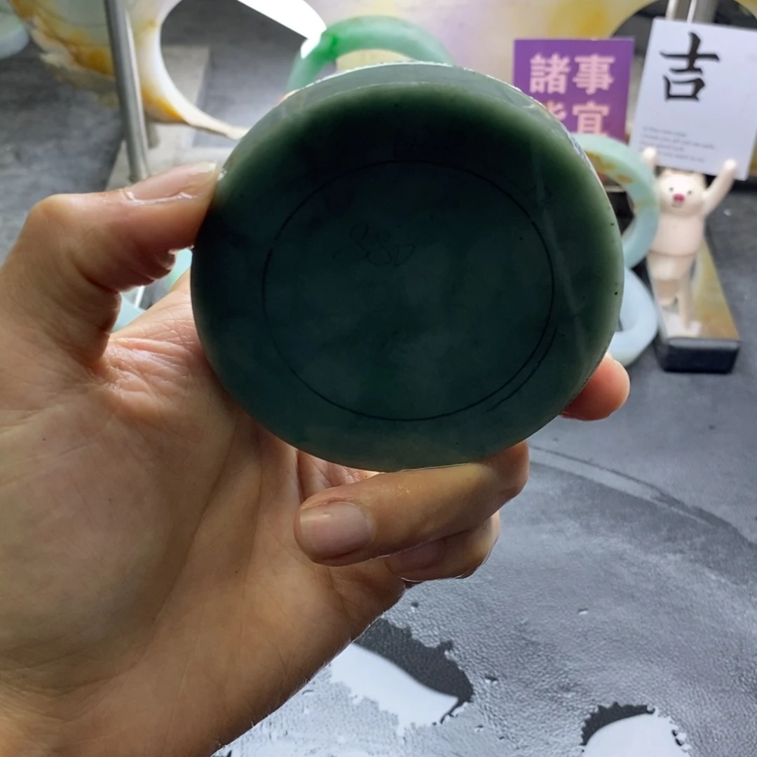 棉***糖定制翡翠未镶嵌定制