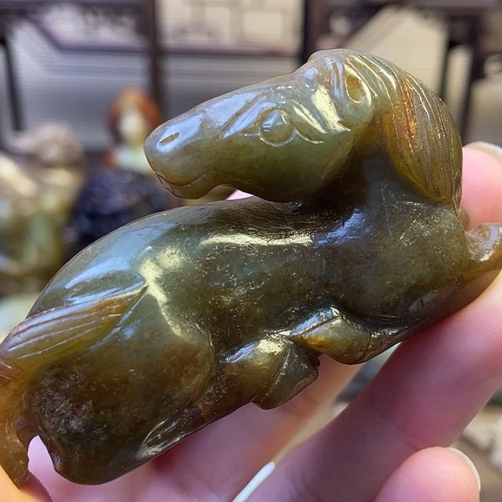 未镶嵌和田玉（糖玉）挂件