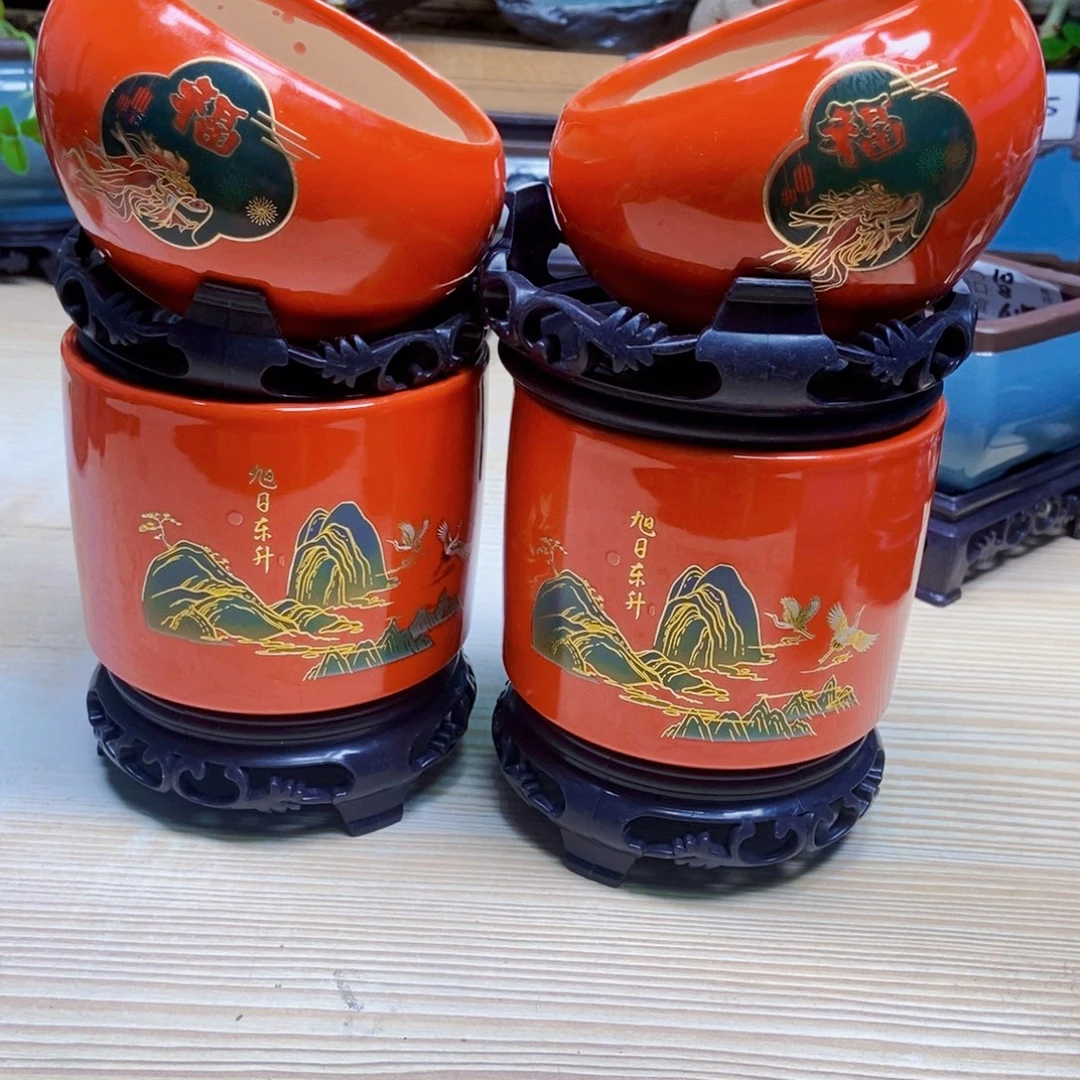 瓷片陶瓷花盆陶瓷艺术