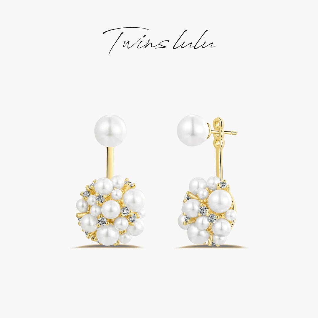 TWINS LULU流光风秋上新气质设计烟花耳环秋上新TSL1620