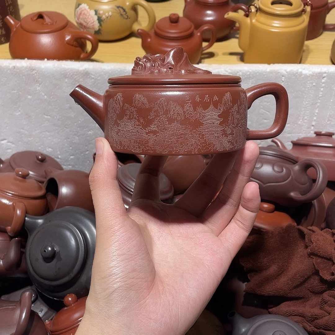 紫砂茶壶宜兴紫砂壶16
