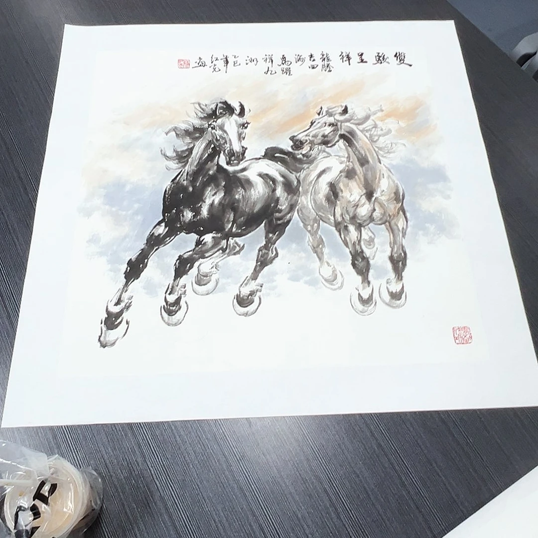 国画苏红光4平尺精品