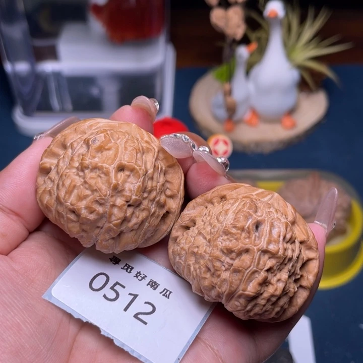 把件文玩核桃南瓜墩44-0512