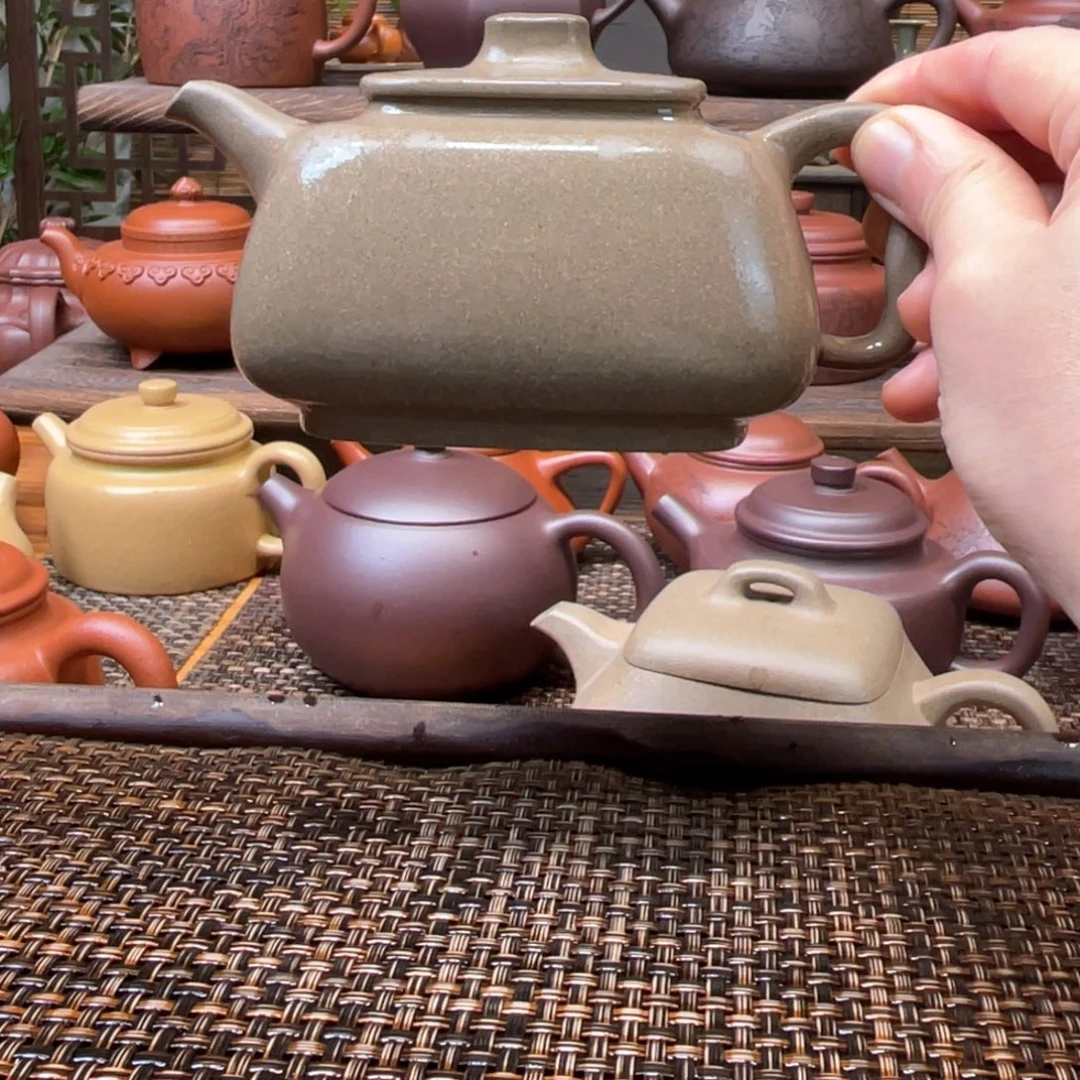 紫砂茶壶宜兴原矿紫砂手工制全300