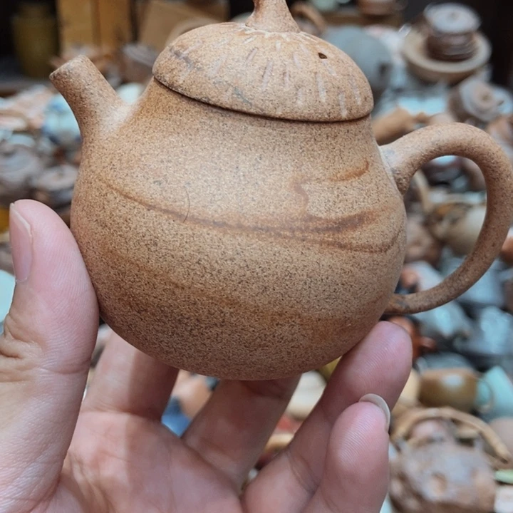 柴烧老岩泥高端茶器