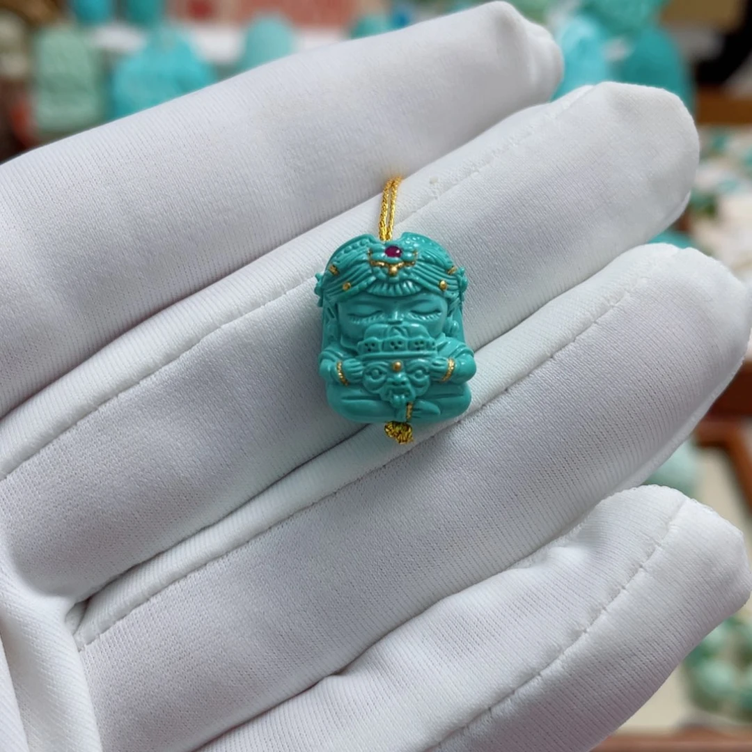 绿松石未镶嵌珠宝奇石