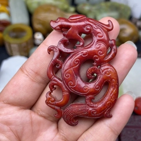 和田玉未镶嵌颈饰111