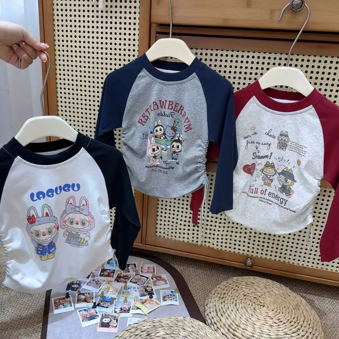 【韩妈专属】2025款男童女童赛洛棉印花辣妹长THQ25766