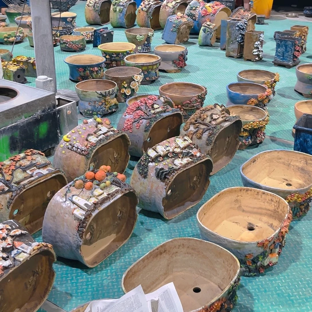 1111 号陶然花器多肉花盆厂家直销