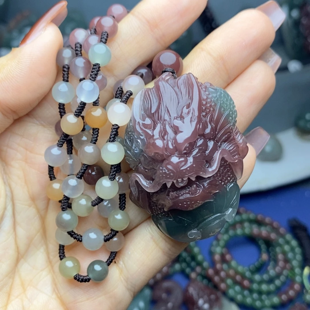心***阁未镶嵌吊坠(不含链)玛瑙/玉髓