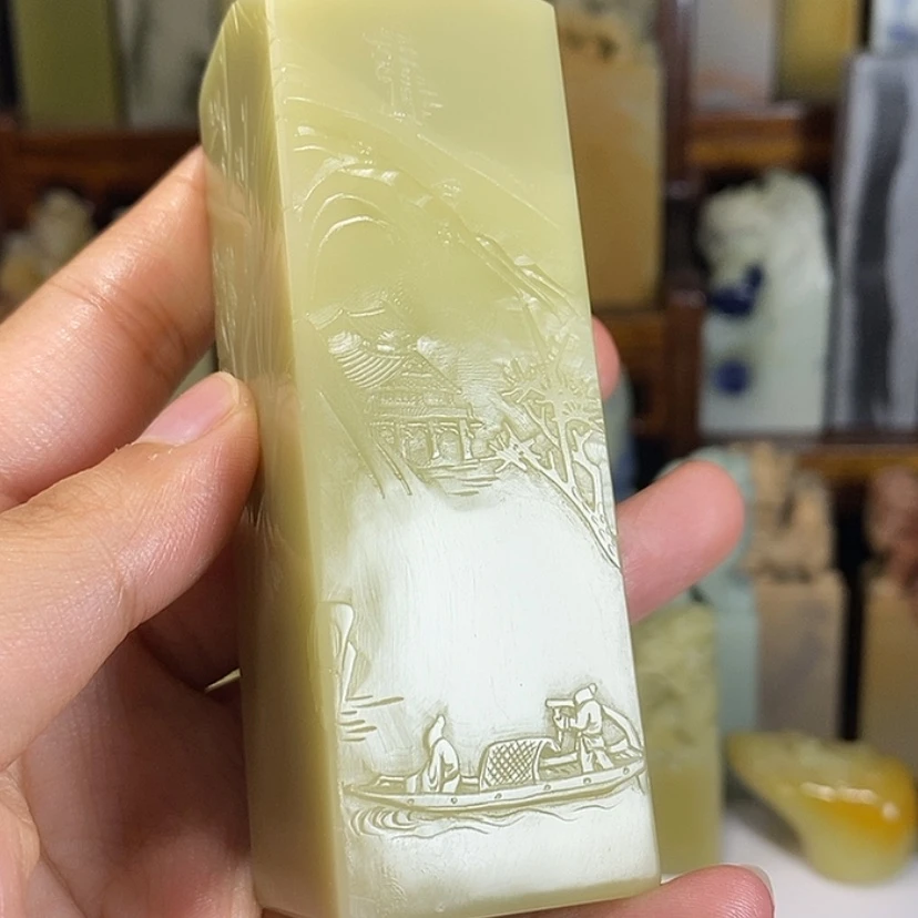【闪购商品】青田石印石心****哥