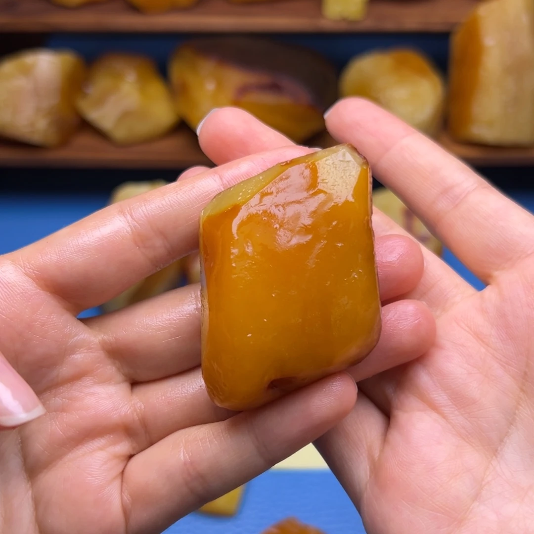 定制琥珀未镶嵌琥珀蜜蜡