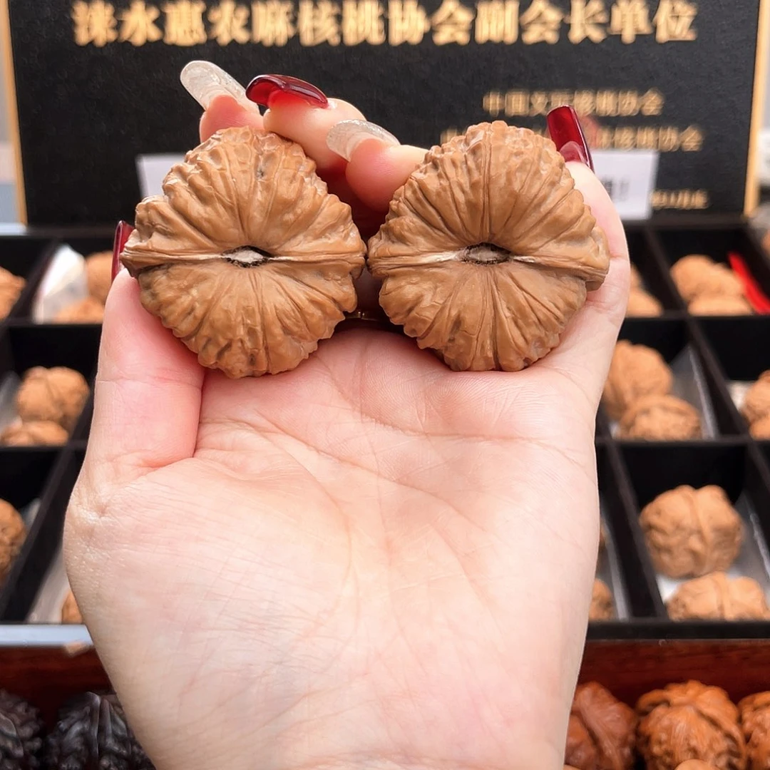 把件文玩核桃41南瓜全品近圆凹底，中场福利！4139