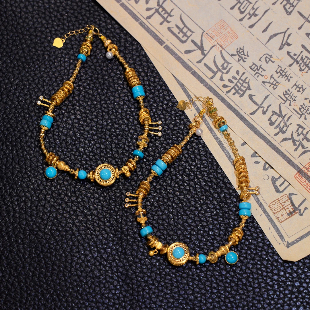 港展限定【歪歪】美松盘缠*18K金镶嵌（多样性发一）XB-H2844