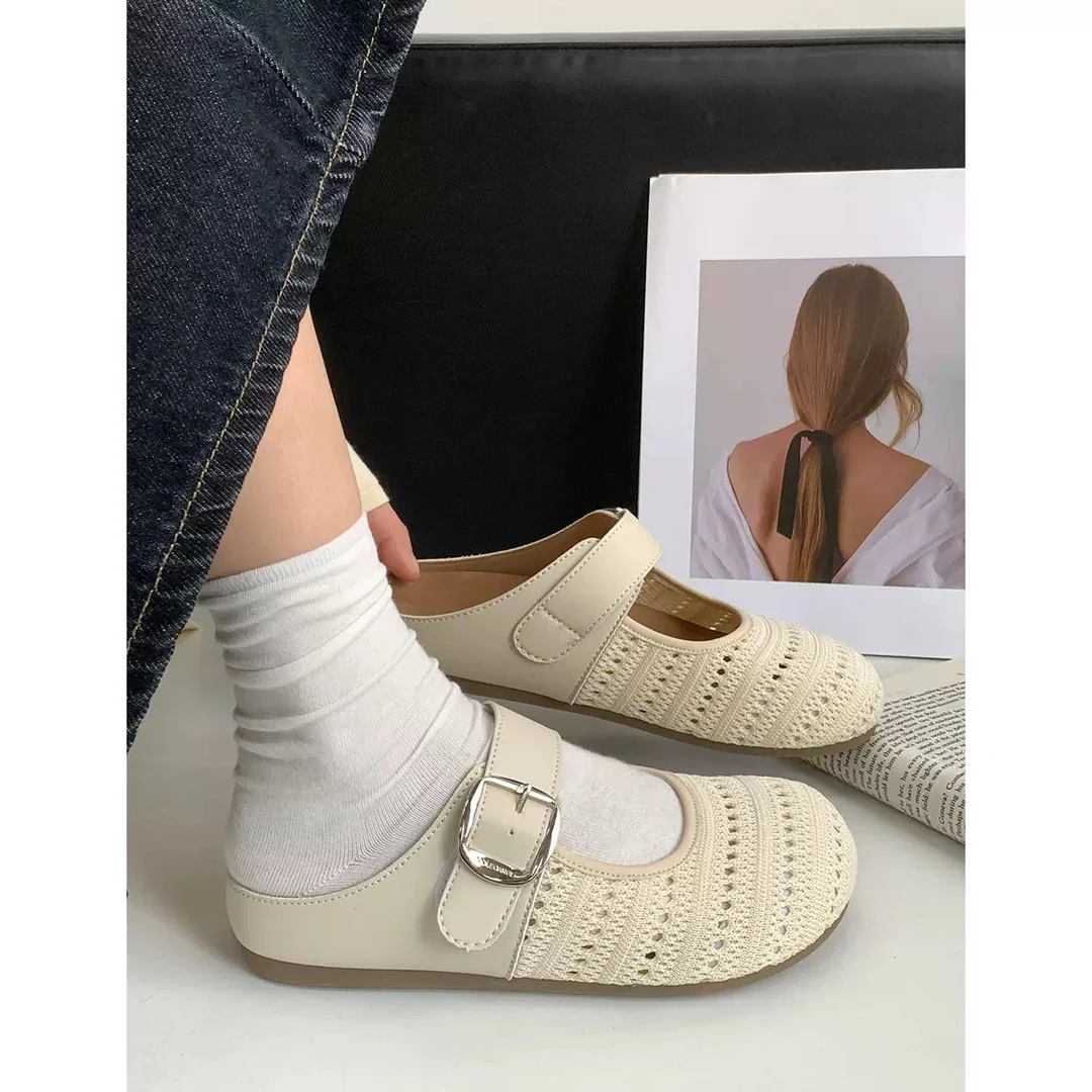 玛丽珍包头博肯拖鞋休闲百搭夏季软底厚底防滑