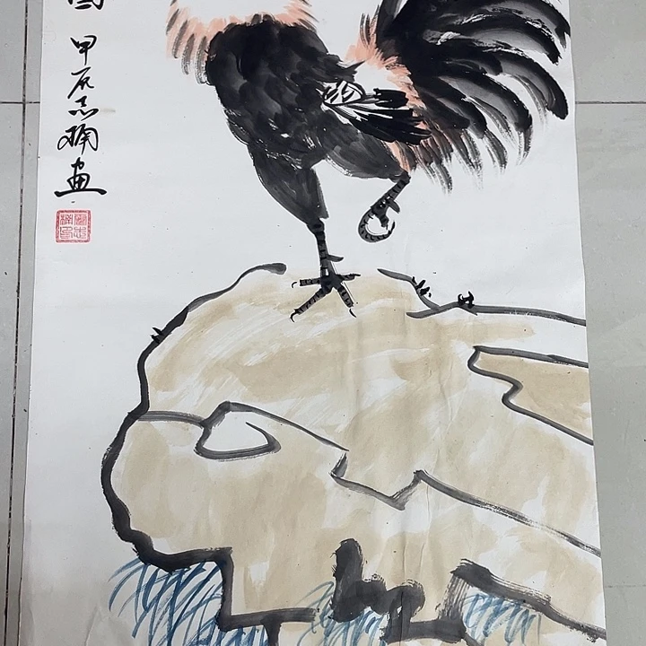 国画大吉图霍志楠老师手绘