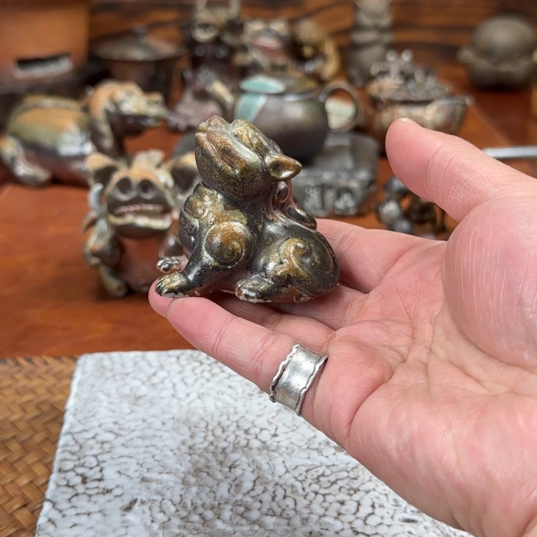 柴烧的螭龙茶宠啦