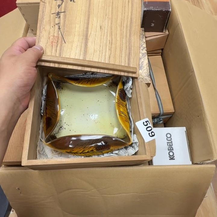 瓷片工艺品摆件瓷器摆件正能量