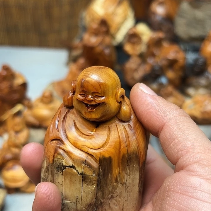 洞***天柏木手把件的设计和制作