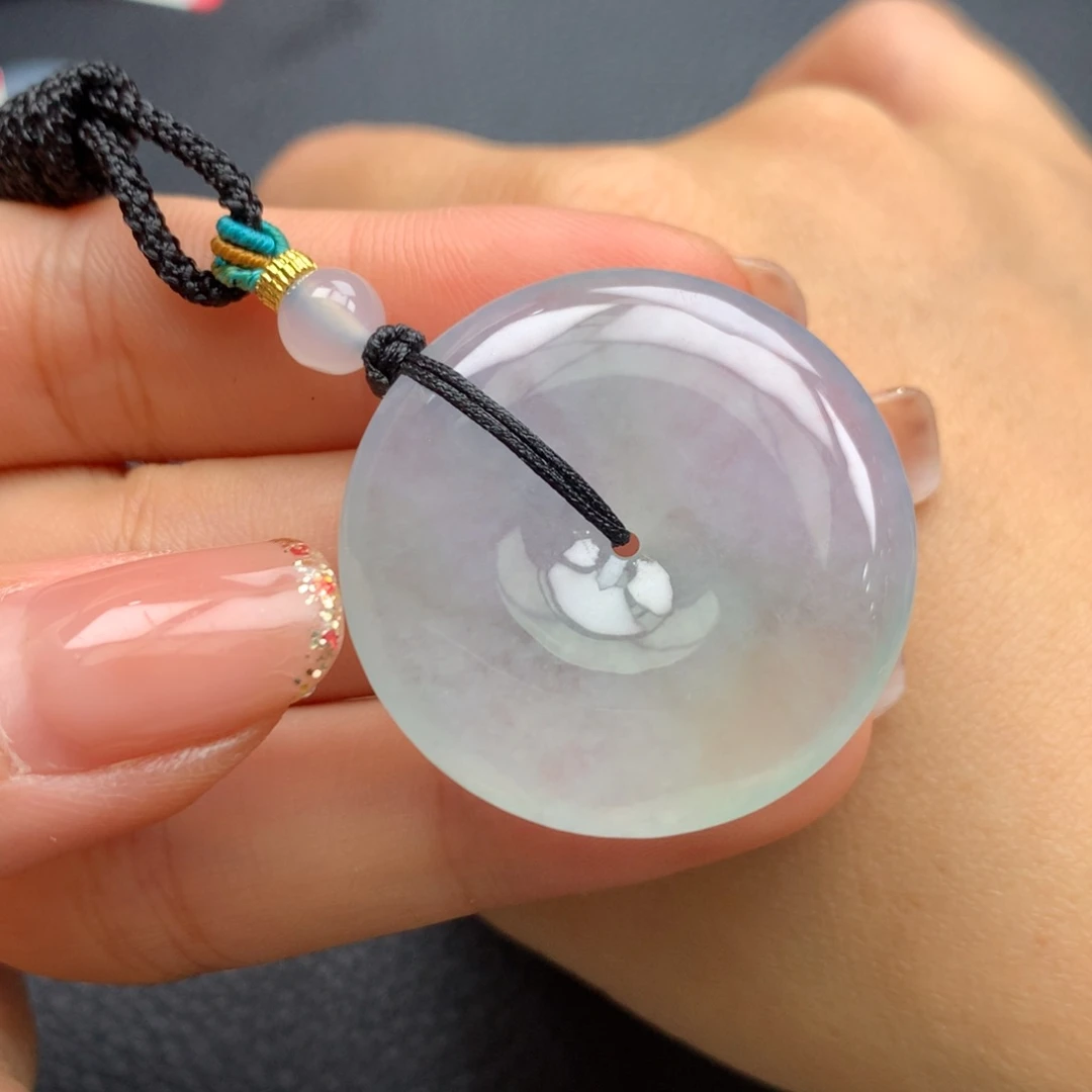 翡翠未镶嵌颈饰翡翠饰品33.6-6