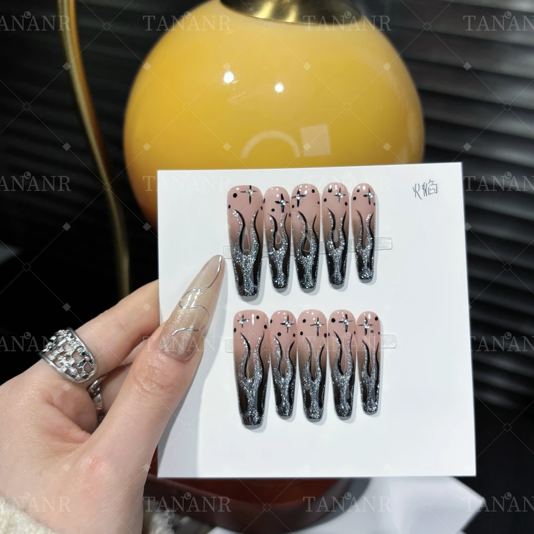 TANANR【火焰】纯手工穿戴甲