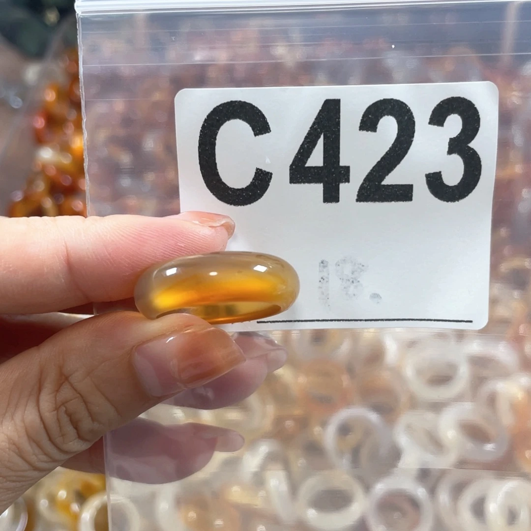未镶嵌戒指玛瑙/玉髓423