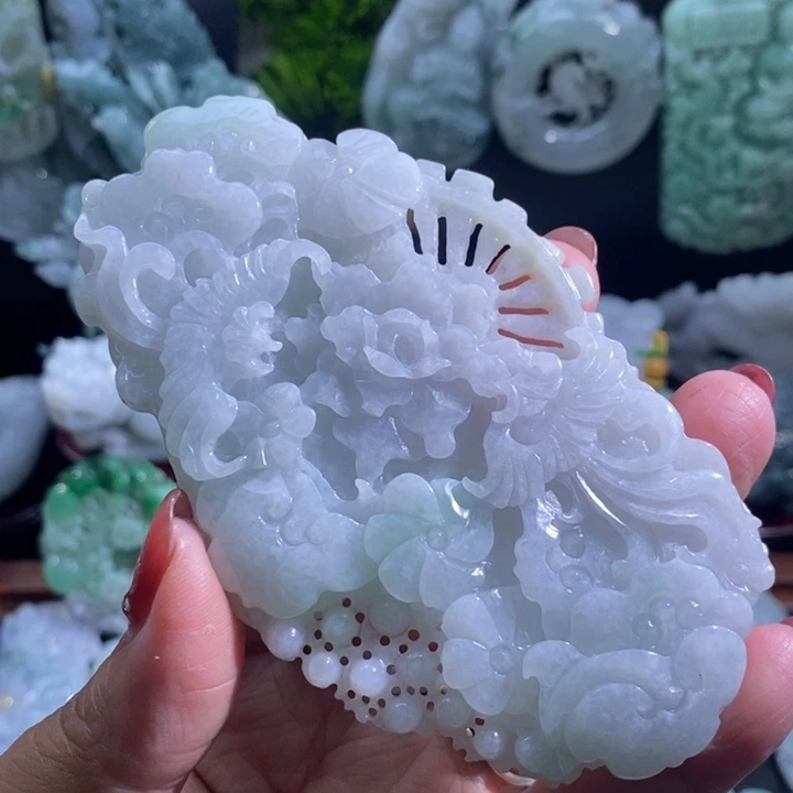 【闪购商品】颈饰未镶嵌翡翠凤凰