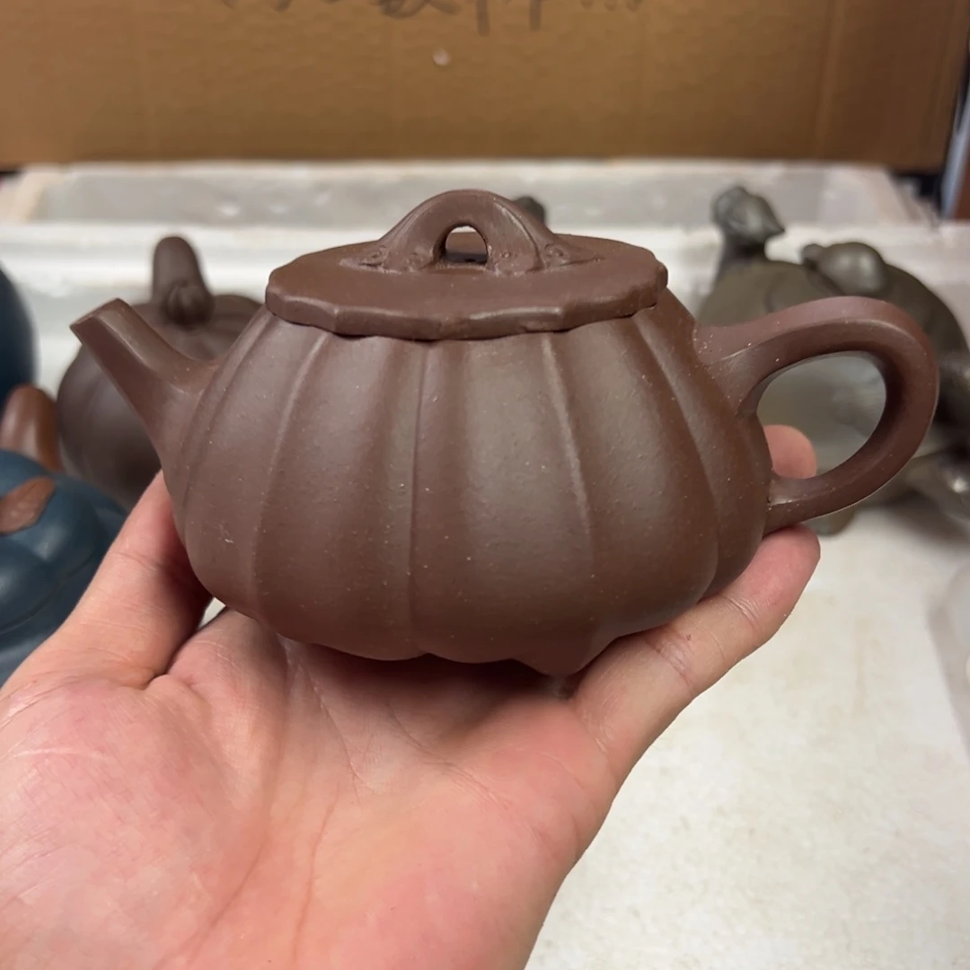 茶壶紫砂宜兴原矿紫砂壶260毫升容量