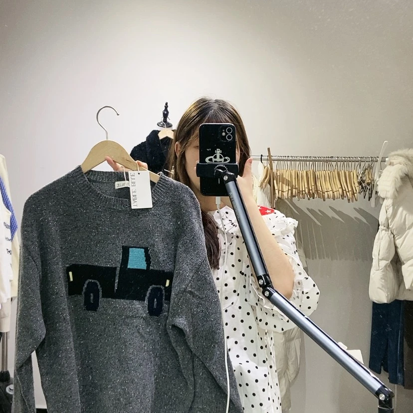 【闪购商品】灰色套头