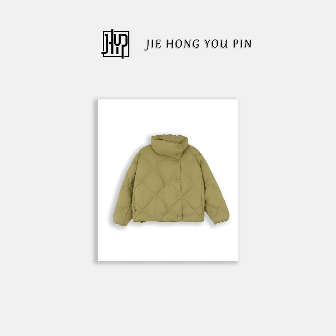 经典方格冬季新款加厚高定面包服羽绒服CSM-RD291