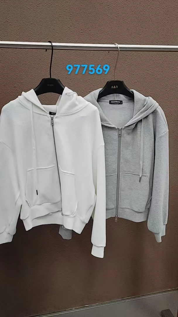MAOYANJIA-977569休闲帽衫设计感显瘦百搭休闲卫衣