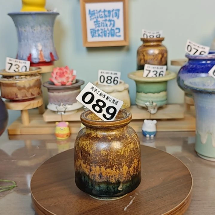 景德镇手工陶瓷盆 口5.5