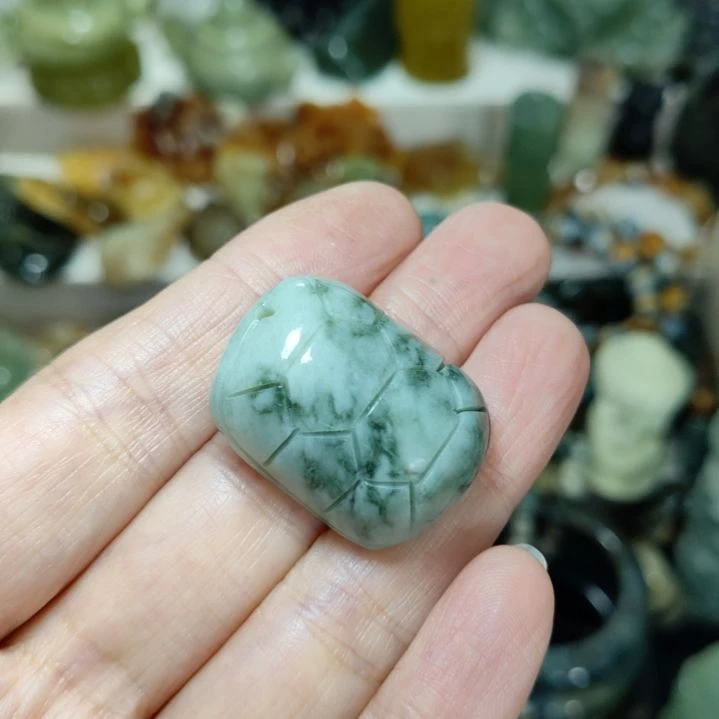 未镶嵌岫玉挂坠款式