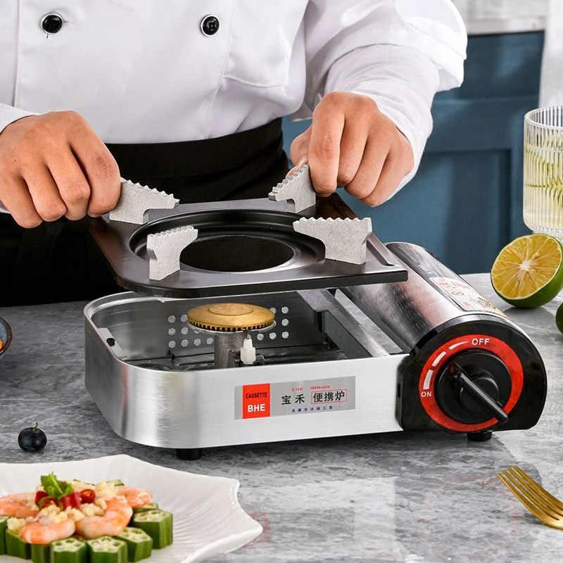 卡式炉户外便携卡磁瓦斯炉燃气迷你煮茶炉火锅露营野外炉具煤气灶