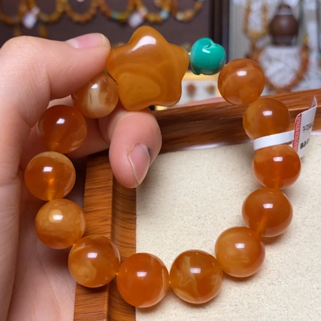 【闪购商品】手链蜜蜡未镶嵌手串