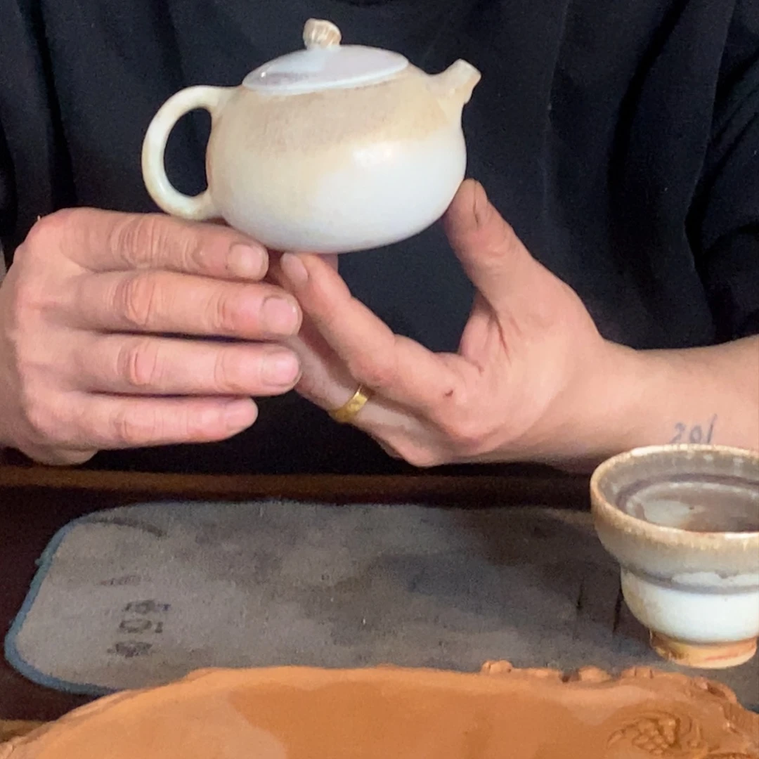 紫砂柴烧紫砂茶具