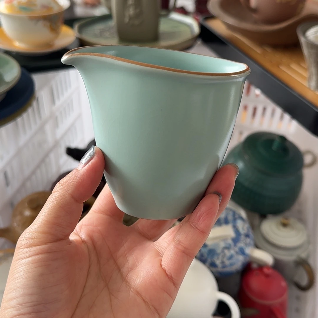 微瑕陶瓷茶具茶杯茶壶