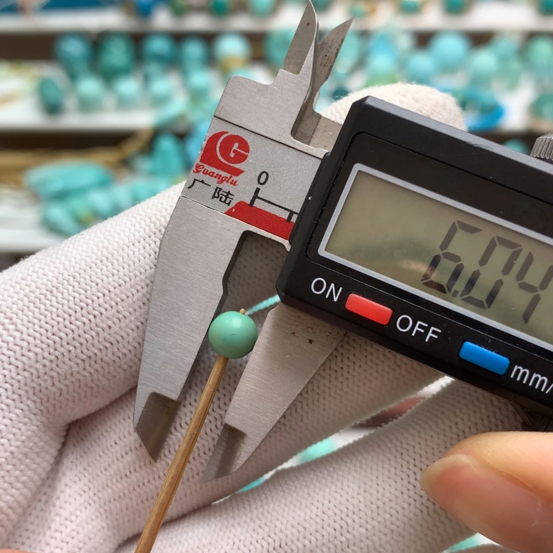 绿松石未镶嵌散珠