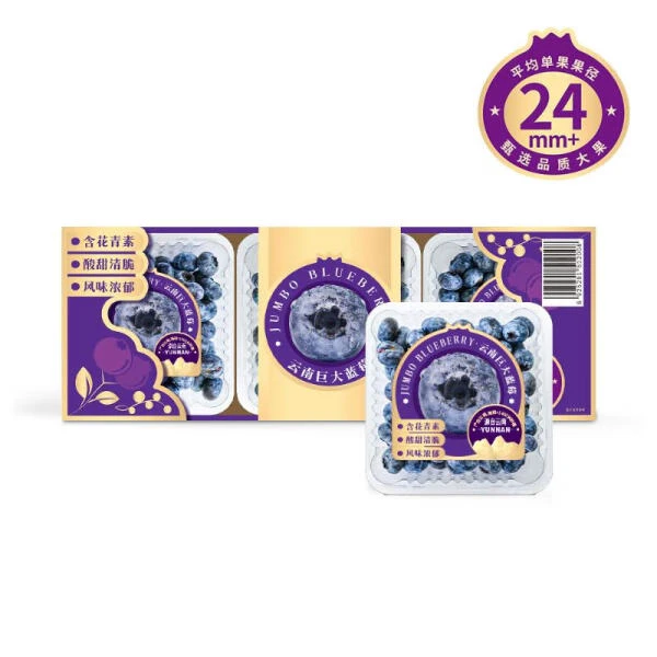 云南巨大蓝莓375g (平均单果果径24mm+)