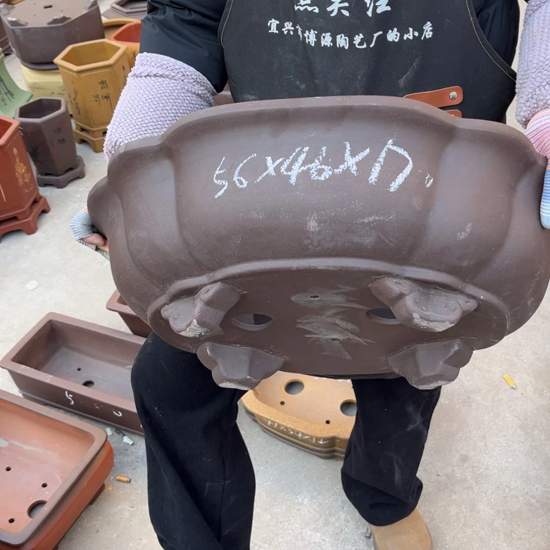 紫砂花盆盆景艺术