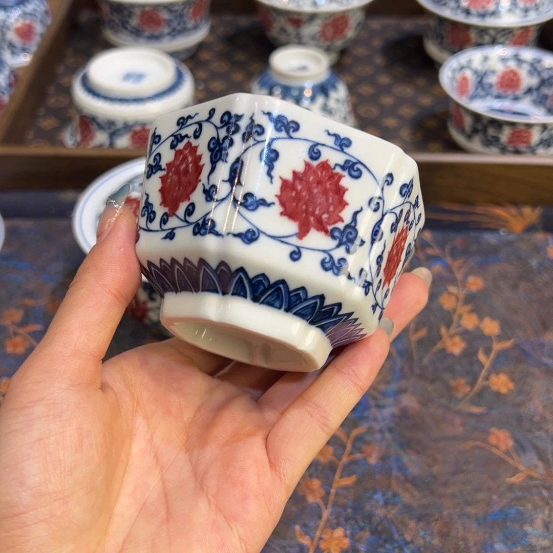 陶景德镇茶器百宝箱陶瓷