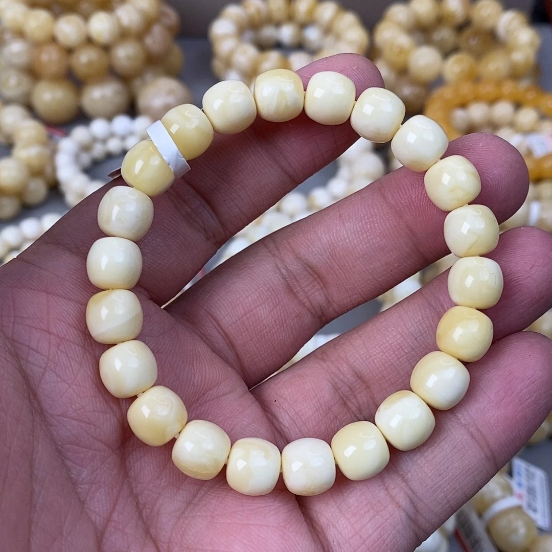 蜜蜡未镶嵌珠宝奇石9.5×9mm 11.5g