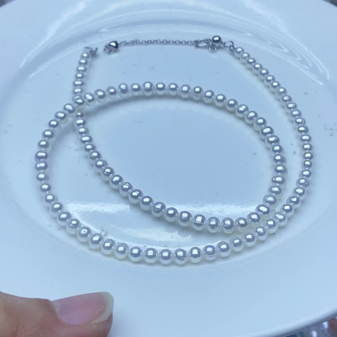 串链未镶嵌淡水珍珠