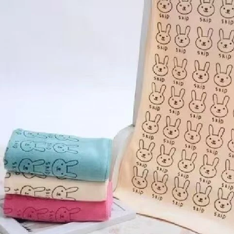 儿童洗脸毛巾擦手巾小毛巾柔软吸水不掉毛可爱