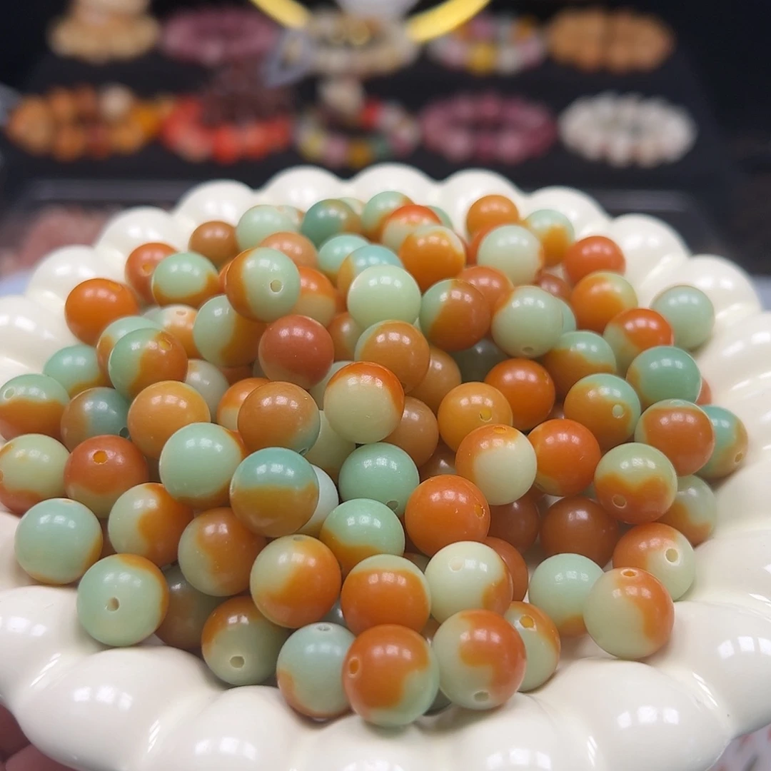 菩提根/象牙果手串卡12日出圆120颗