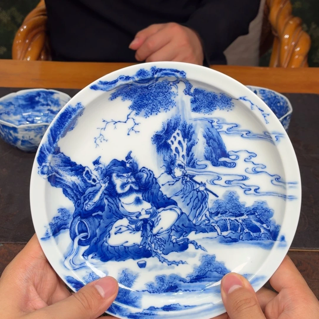 杯子瓷瓷姑娘景德镇陶瓷艺术